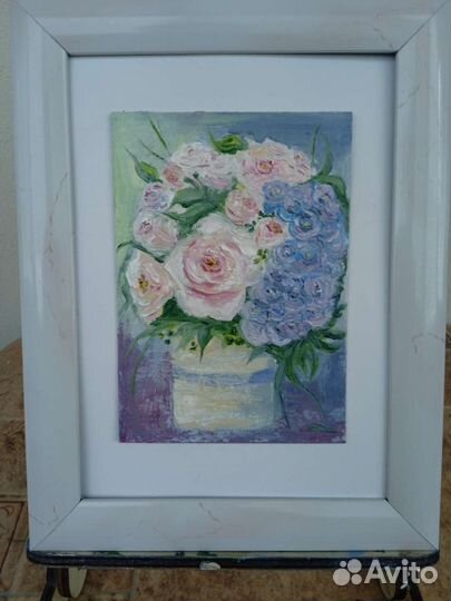 Картина маслом миниатюра