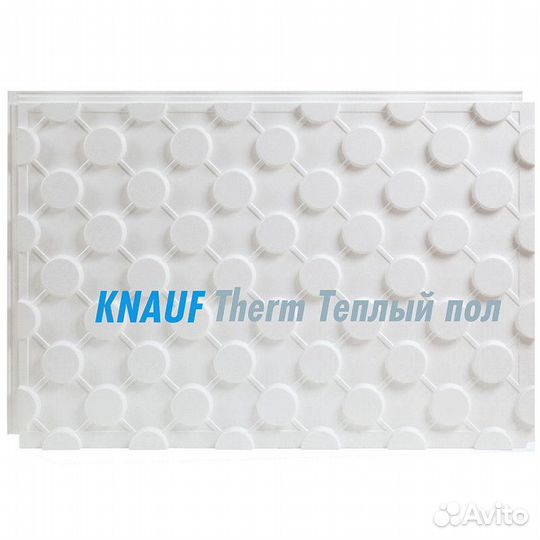 Knauf Therm пенопласт Теплый пол для водяного тепл