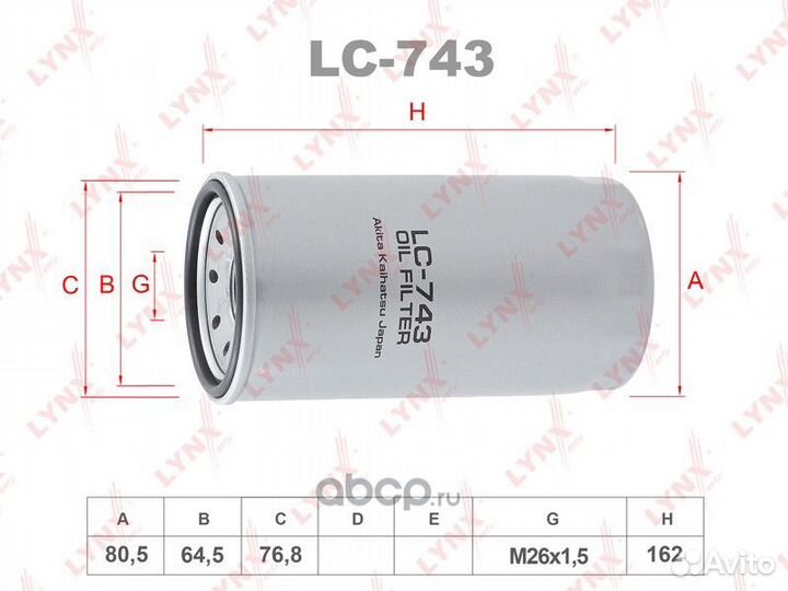 Фильтр масляный