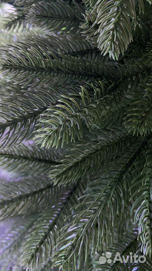 Ёлка искусственная 'Байкальская', литая+пвх