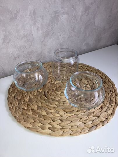 Подсвечники, свечи, кашпо, ваза IKEA