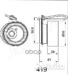 Натяжитель ремня грм BE419 Japanparts