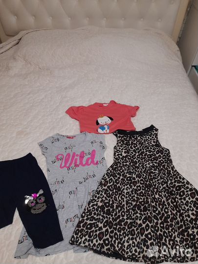 Большой пакет вещей на 5лет девочке