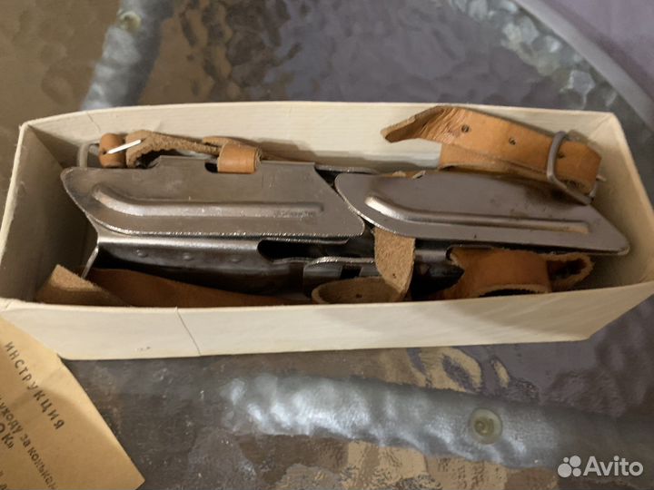 Коньки детские раздвижные СССР