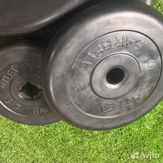 Диски обрезиненные