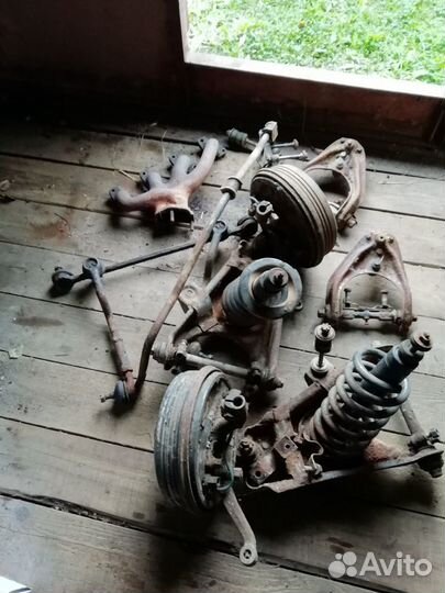 Передняя подвеска от иж 21251 в сборе