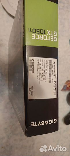 Видеокарта gtx 1050 ti 4gb gigabyte