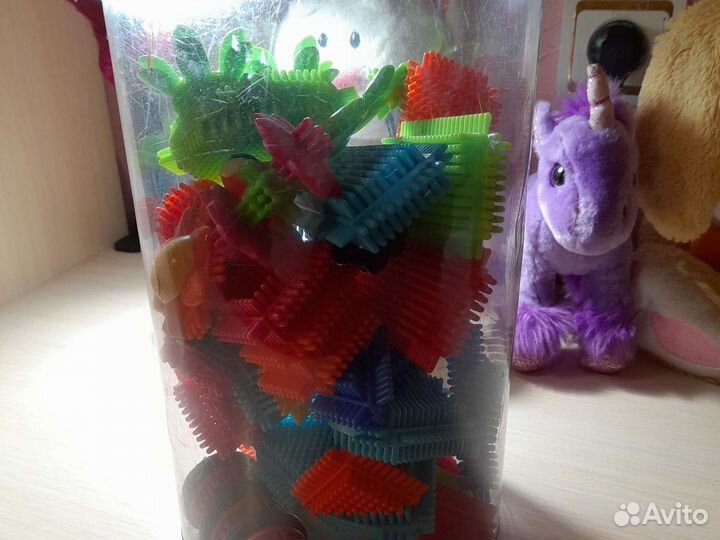 Конструктор для детей Ёжик подходит детям 2-6 лет