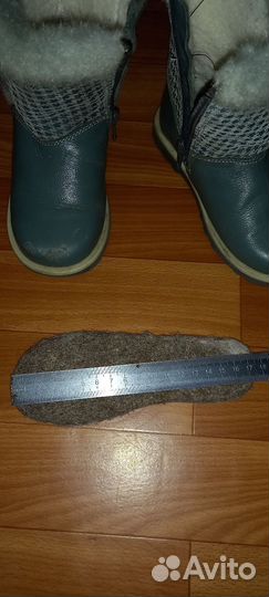 Сапожки зимние для девочки зима 27