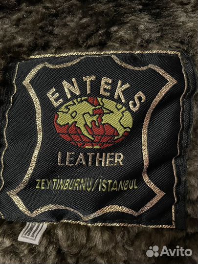 Меховая зимняя мужская куртка дубленка с капюшоном