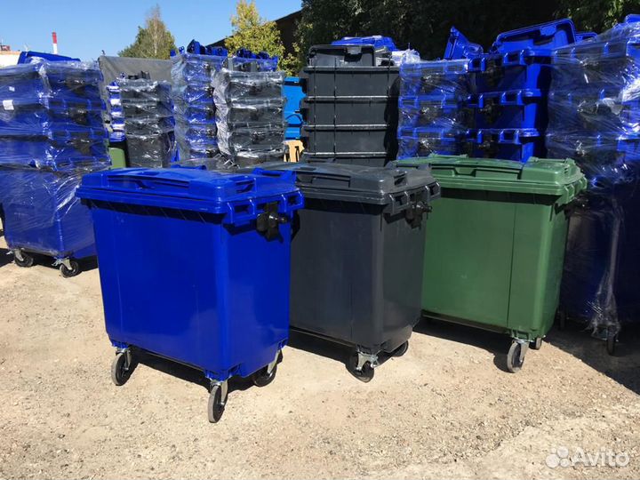 Контейнер для мусора и рсо 1100 л