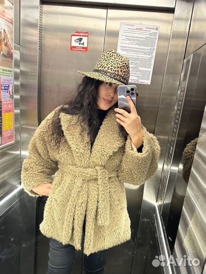 Шуба искусственный мех s-m