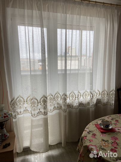 Ткань для штор вышивка