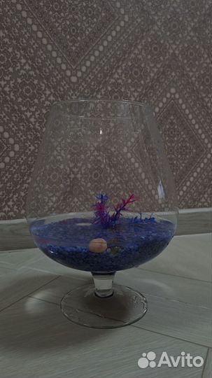 Аквариум круглый СССР