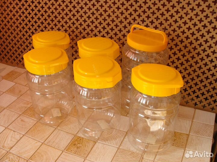 Банки для сыпучих продуктов новые