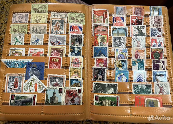 Альбом с марками СССР