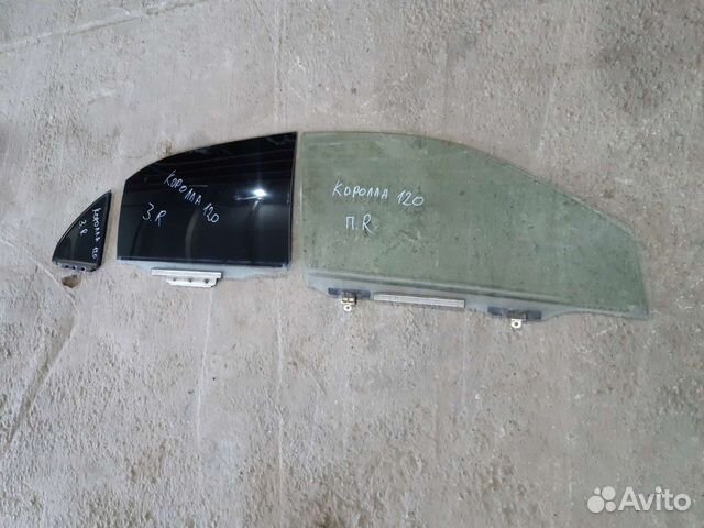 Toyota Corolla 120 стекло правое