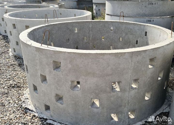 Кольца жби Бетонные для септика и водопровода