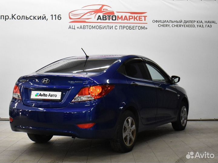 Hyundai Solaris 1.6 МТ, 2011, 141 563 км