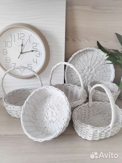Корзины плетеные