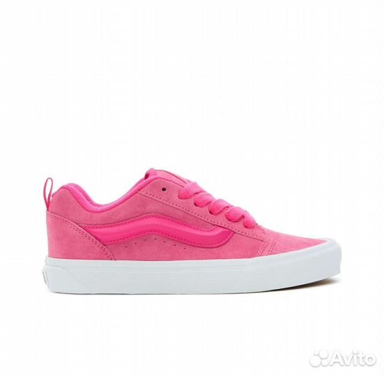 Кеды Vans Knu Skool Nubuck Pink Glo