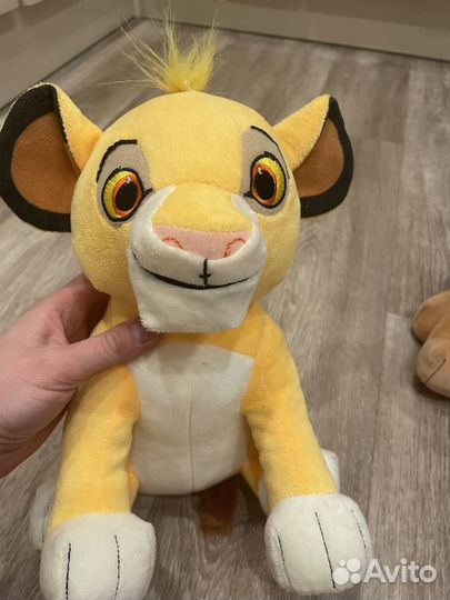 Игрушки Король лев Симба и Нала