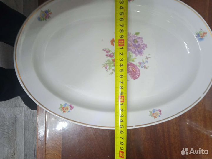 Фарфоровые блюда СССР, тарелки