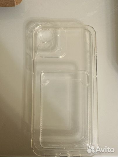 Чехол с отсеком для карты на айфон 13 pro max