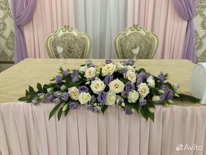 Оформление зала для свадьбы