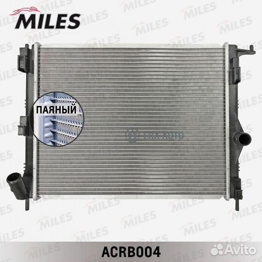 Miles acrb004 Радиатор (паяный) renault duster/log
