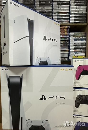 Sony PlayStation 5 Slim / Fat + 600игр