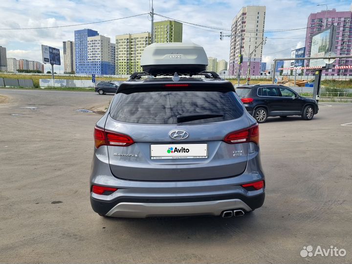 Hyundai Santa Fe 2.2 AT, 2017, 95 000 км