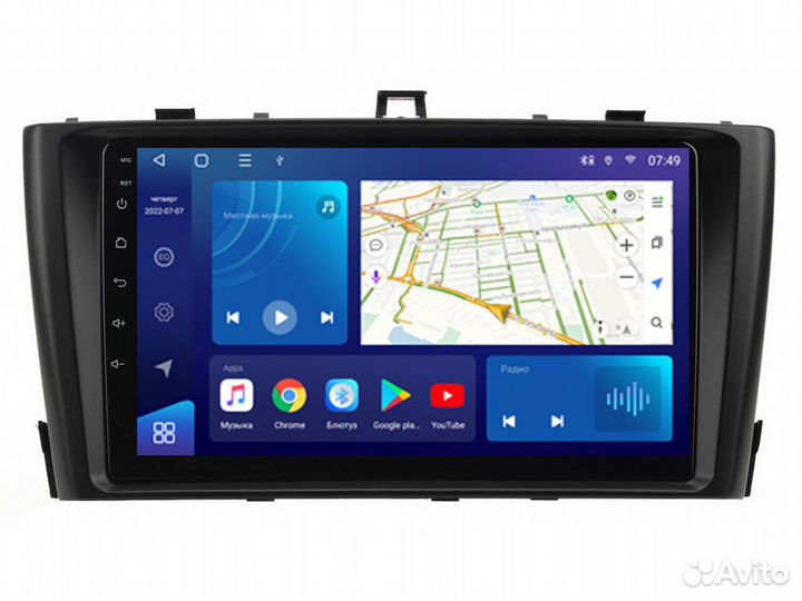 Магнитола Mstar TS109011A для Toyota Avensis t270