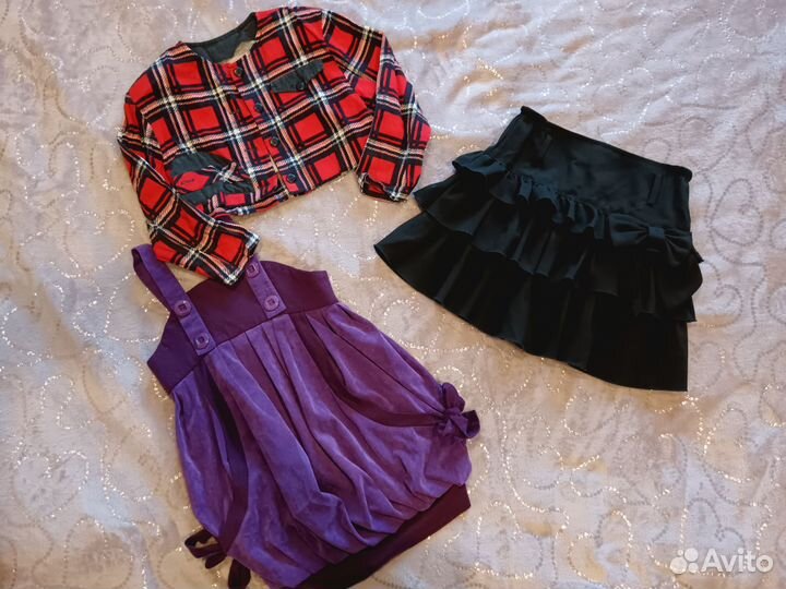 Одежда на девочку пакетом