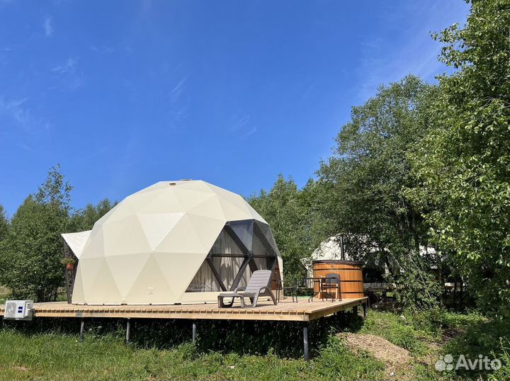Купольный шатер под павильон, ангар, кафе