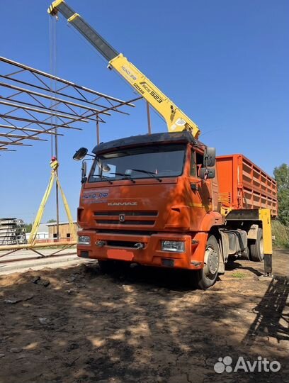 КАМАЗ 65115 с КМУ, 2021