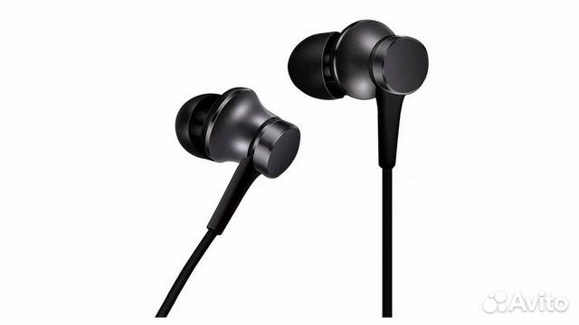 Наушники Xiaomi Mi In-Ear Headphones Basic, черные