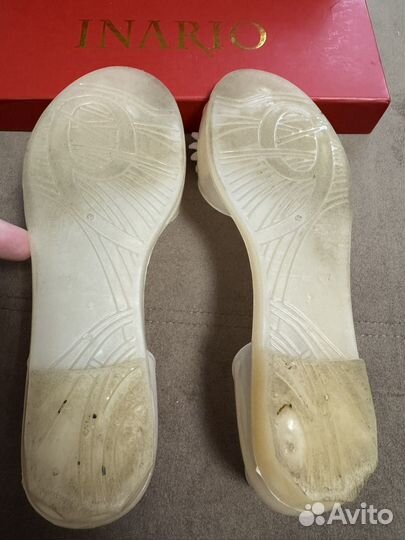 Балетки открытые