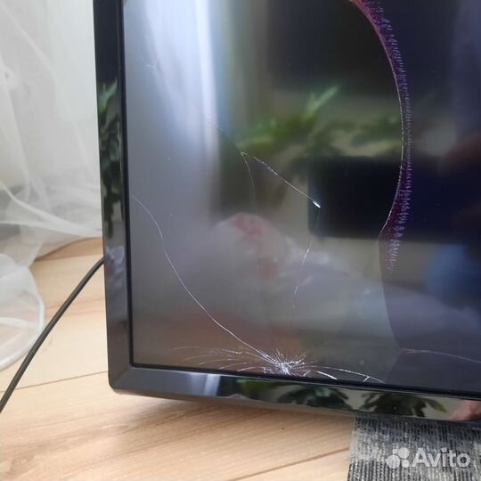 Телевизор lg на запчасти с новым пультом