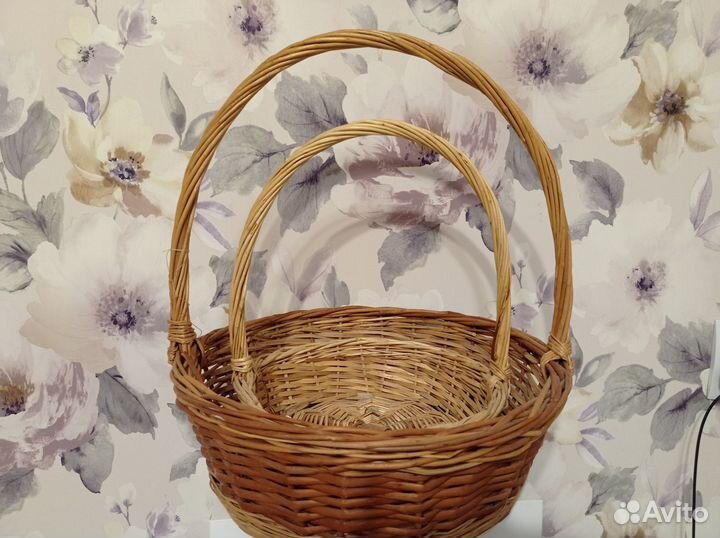 Корзины плетеные из лозы