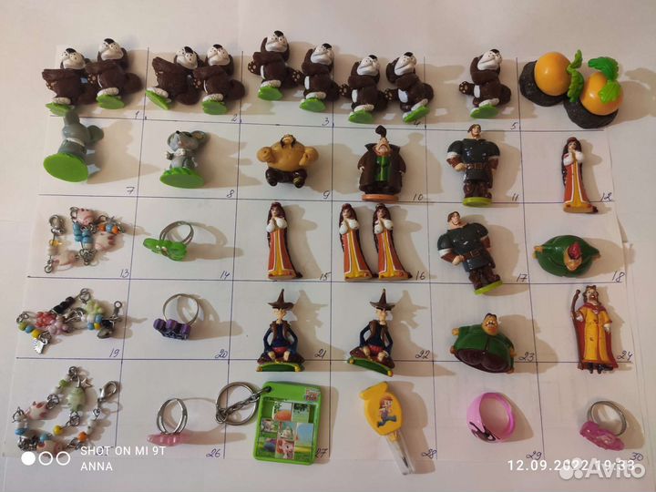 Киндер-сюрприз,ландрин и др. серии