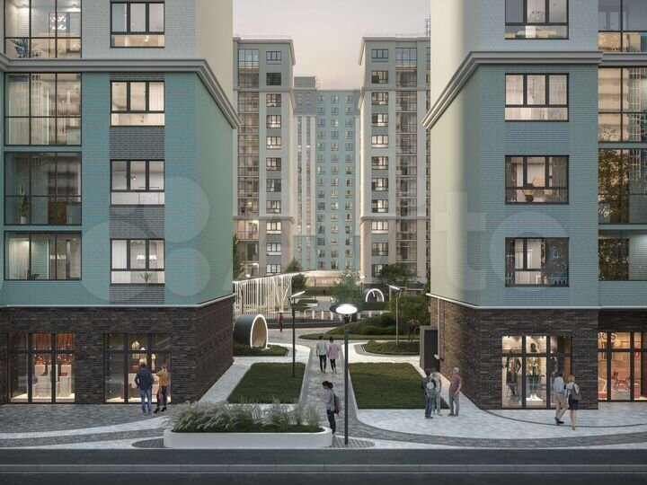 3-к. квартира, 72,2 м², 12/17 эт.