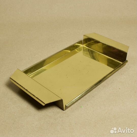 Маленький поднос латунь 16178