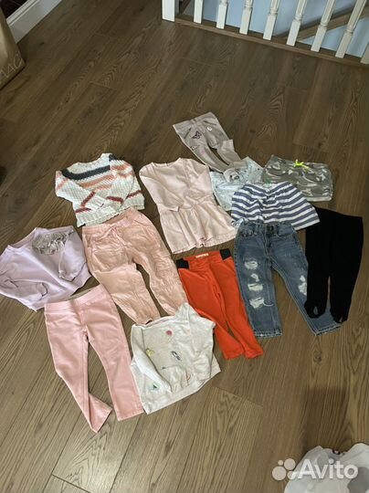 Вщи пакетом на девочку 2-3 года