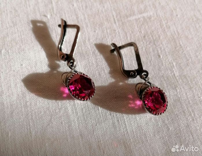 Серебряные серьги 