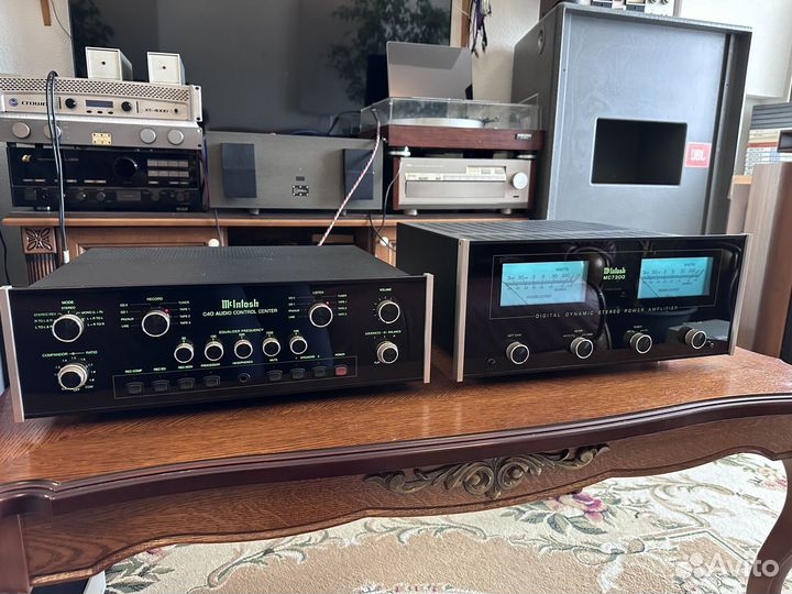 Усилитель McIntosh MC 7300 + предусилитель С40