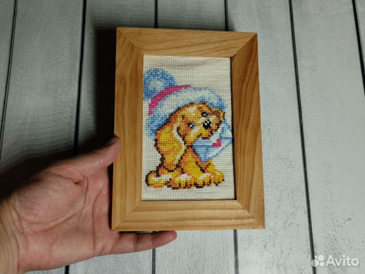 Вышивка крестиком готовая
