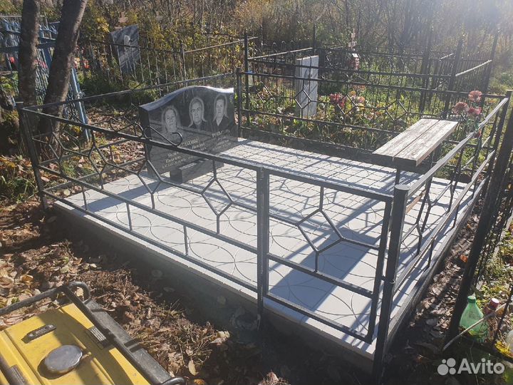 Изготовление оградок для кладбища