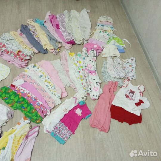 Детские вещи от 0 до 9 мес пакетом