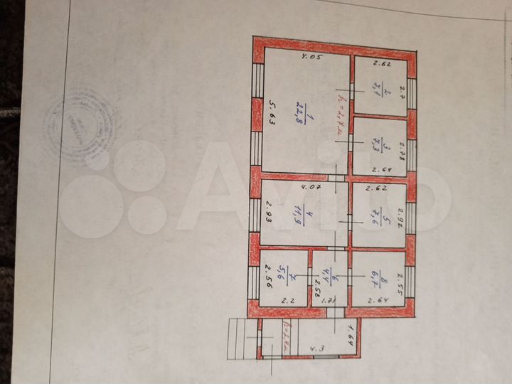 Дом 73,4 м² на участке 12 сот.